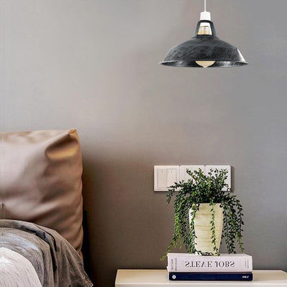 Slotted Barn Lamp Shade 30 cm – Easy Fit, 23 Colours - photo 6