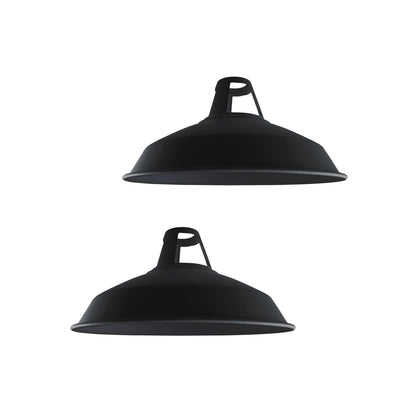 Slotted Barn Lamp Shade 30 cm – Easy Fit, 23 Colours - photo 20