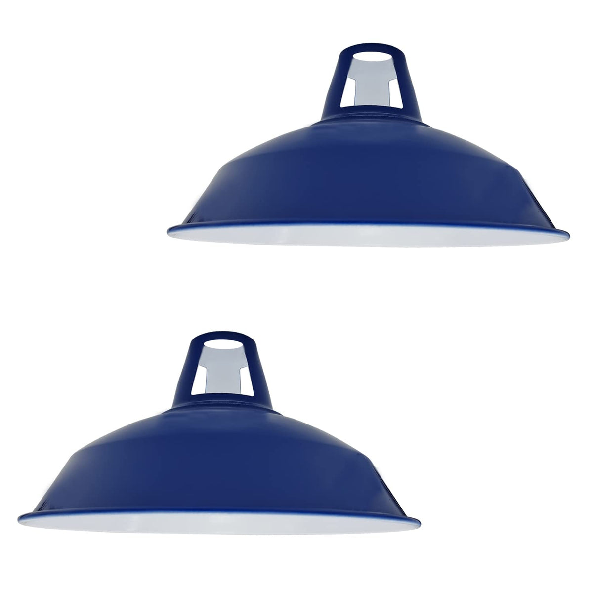 Slotted Barn Lamp Shade 30 cm – Easy Fit, 23 Colours - photo 23