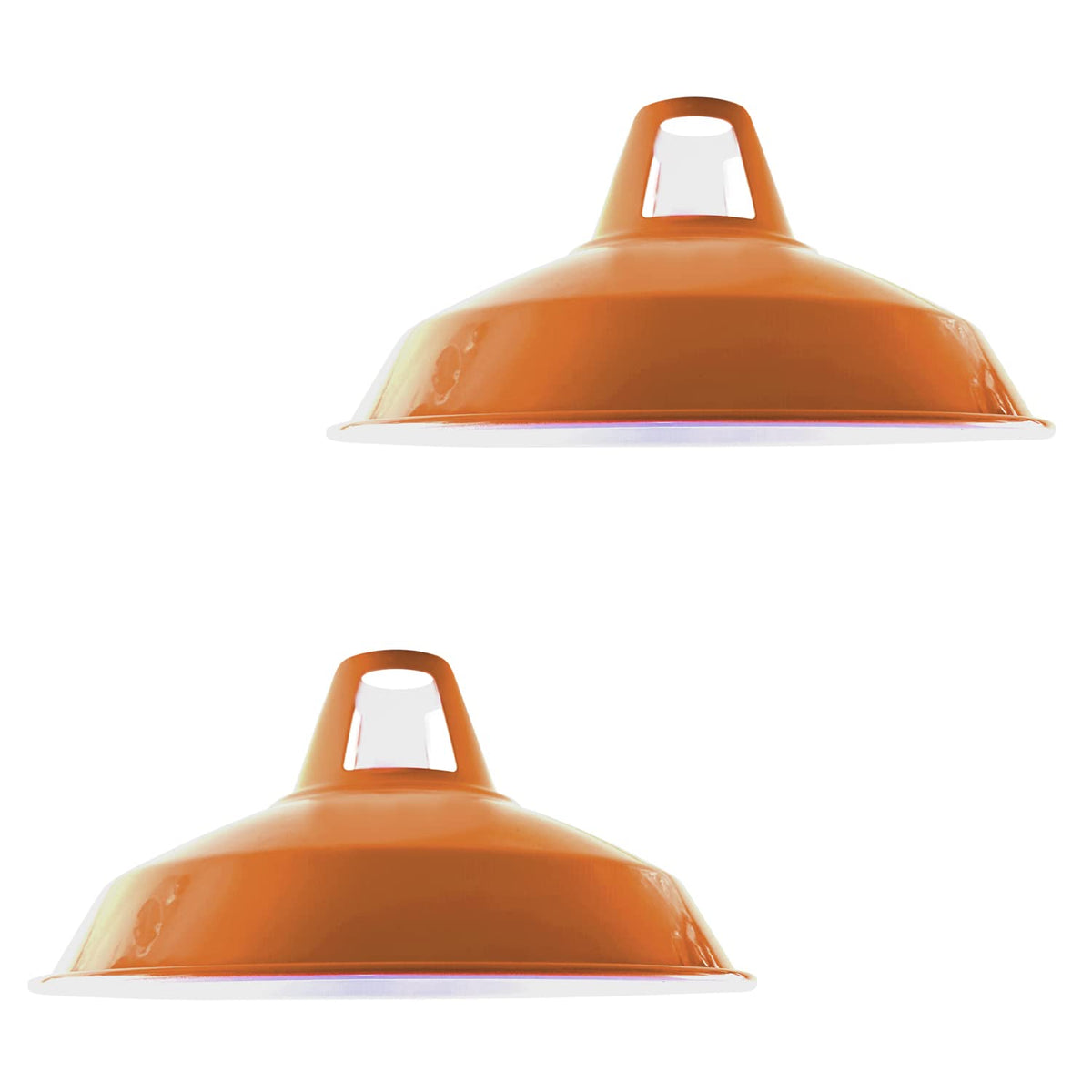 Slotted Barn Lamp Shade 30 cm – Easy Fit, 23 Colours - photo 24