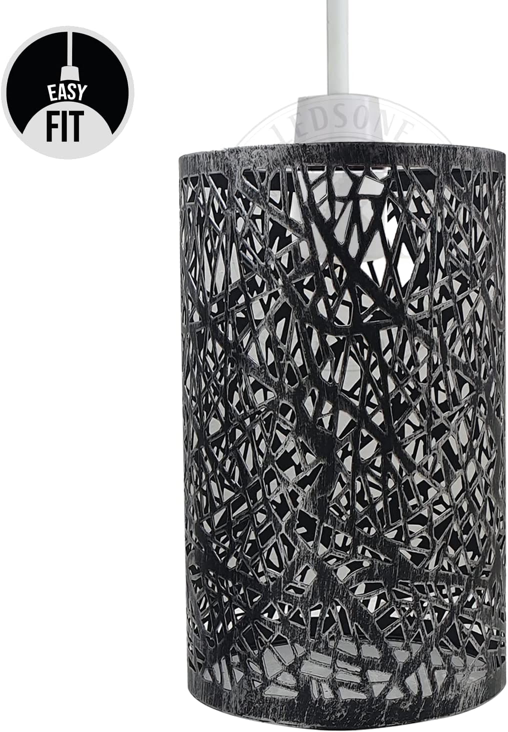 Barrel Cage Style 6 Lamp Shade – Easy Fit with Reducer Ring - photo 11