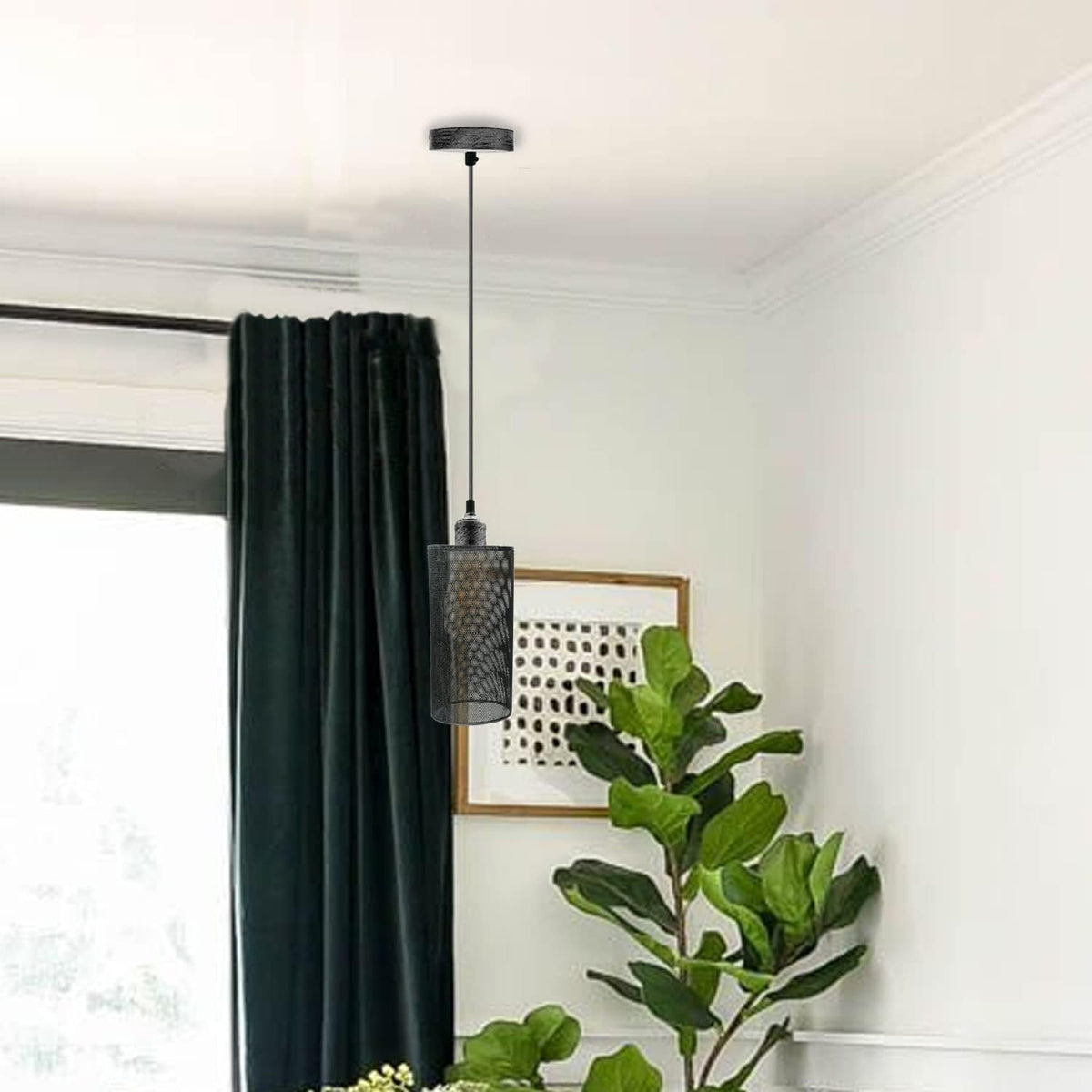 Barrel Cage Style 6 Lamp Shade – Easy Fit with Reducer Ring - photo 3