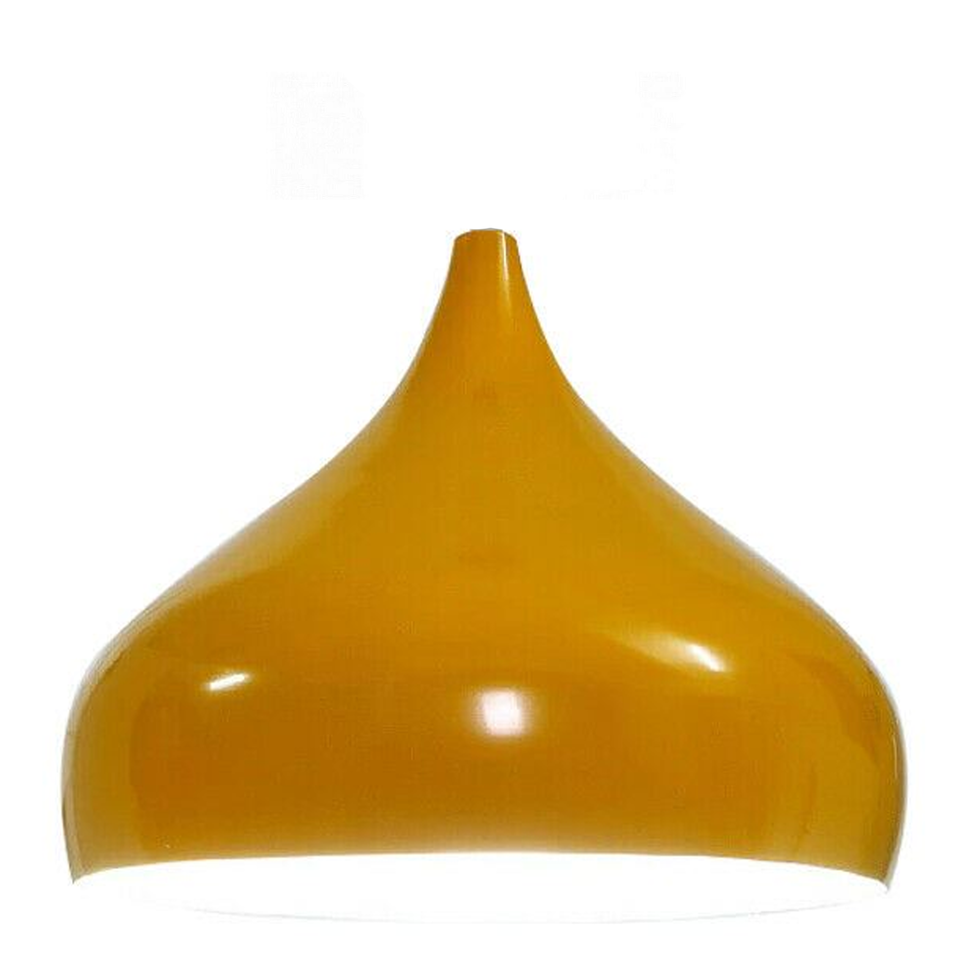 Beat Pendant Lamp Shade 31.5 cm – Metal, 9 Colours - Yellow, Single, 31.5 cm
