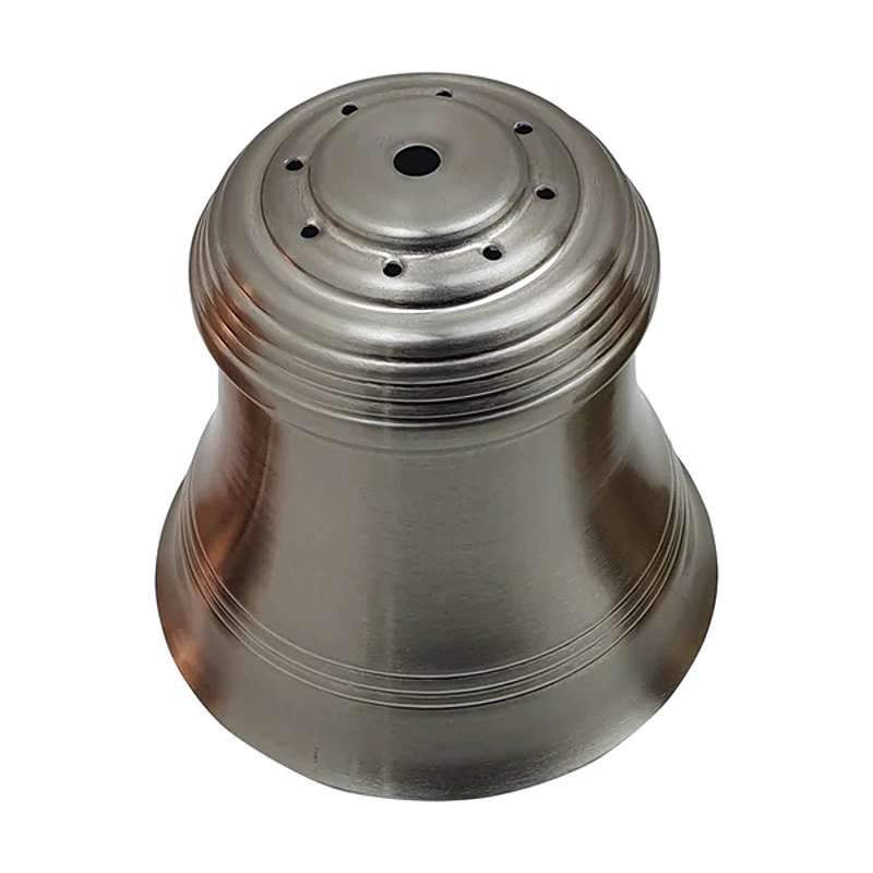 Metal Bell Lamp Shade 14 cm – Rose Gold or Satin Nickel - photo 3