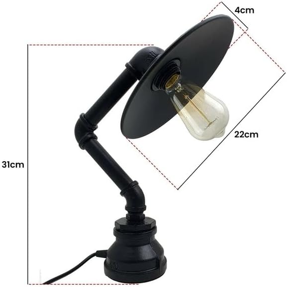 Best Steampunk Lamp Industrial Desk Table Light - photo 8