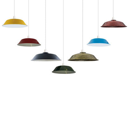 Big Top Bowl Lamp Shade 36 cm – Easy Fit, 16 Colours - photo 12