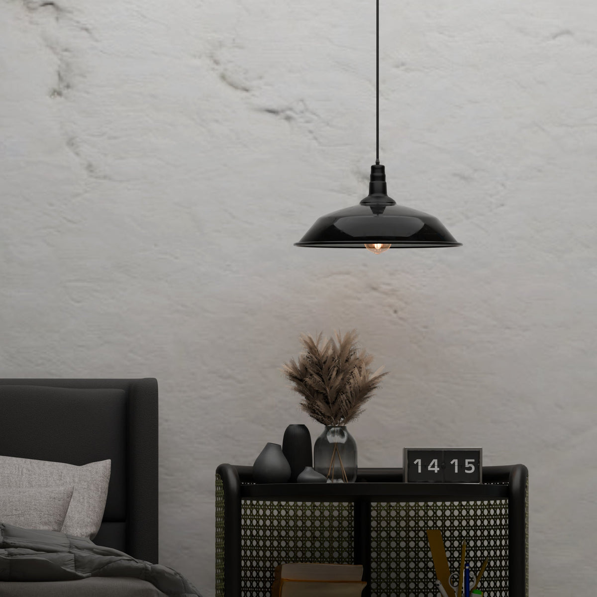 Big Top Bowl Lamp Shade 36 cm – Easy Fit, 16 Colours - photo 23