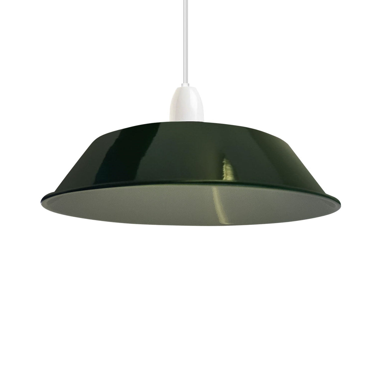 Big Top Bowl Lamp Shade 36 cm – Easy Fit, 16 Colours - photo 4
