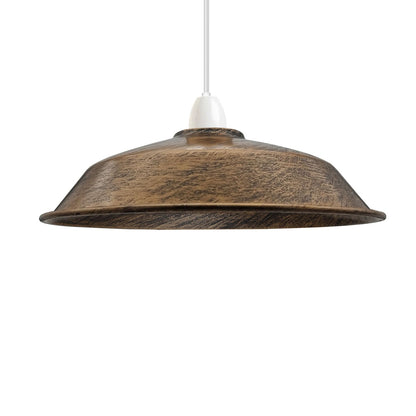 Big Top Bowl Lamp Shade 36 cm – Easy Fit, 16 Colours - photo 5