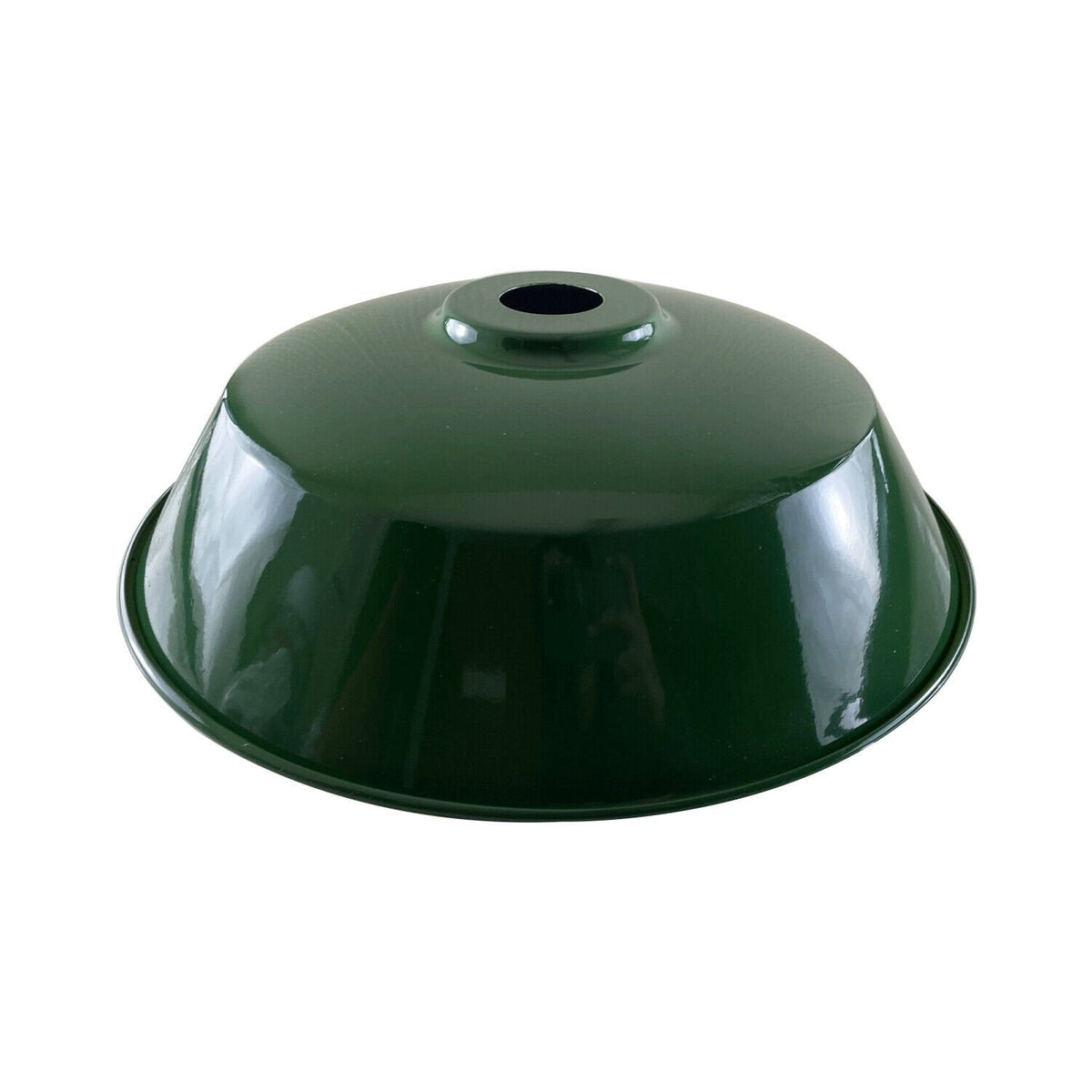 Big Top Bowl Lamp Shade 36 cm – Easy Fit, 16 Colours - Green, 36 cm with Reducer Ring, Single