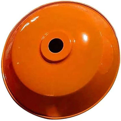 Big Top Bowl Lamp Shade 36 cm – Easy Fit, 16 Colours - Orange, 36 cm with Reducer Ring, Single