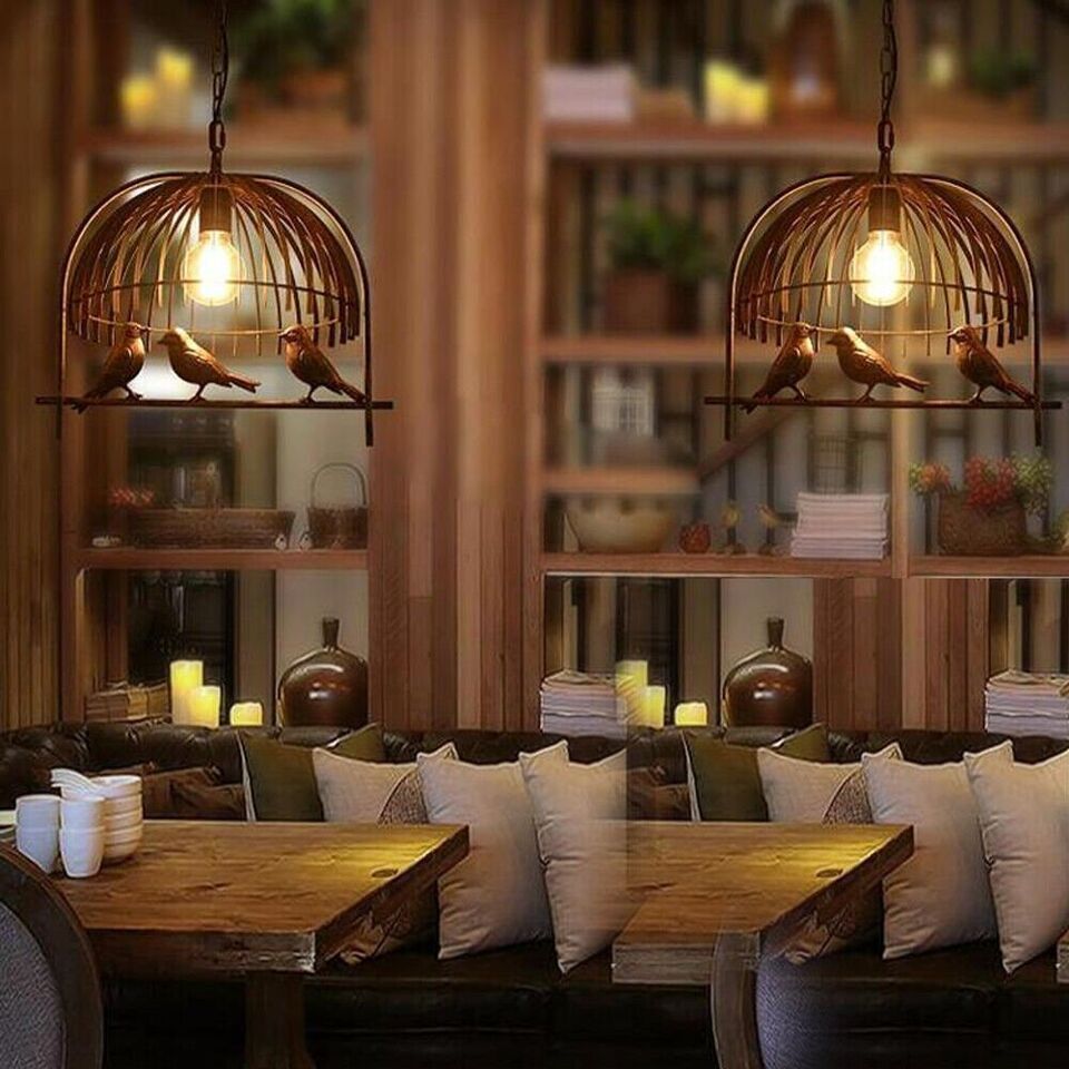 Bird Cage Lamp Shade - photo 5