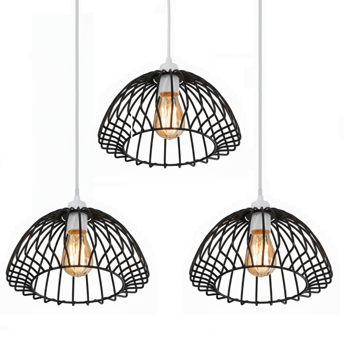 Bird Cage & Dome Wire Lamp Shade – Easy Fit, 2 Styles - photo 10