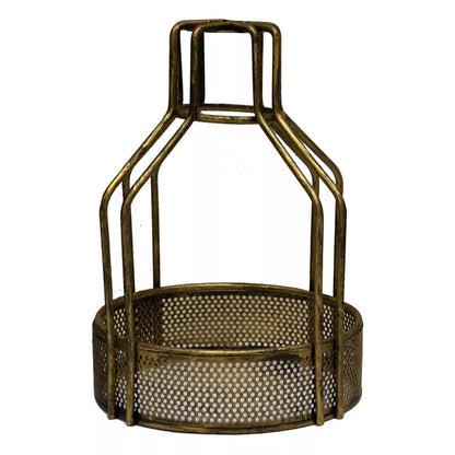 Bird Cage & Dome Wire Lamp Shade – Easy Fit, 2 Styles - Brushed Brass, Standard, Single