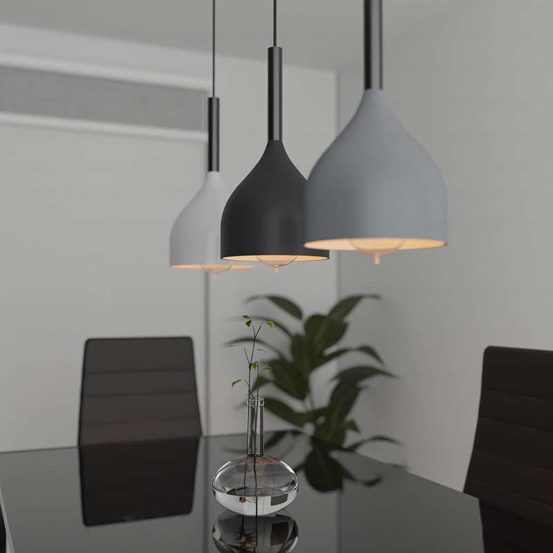 Bowl Lamp Shade - with ST64 Bulb, Standard, Single