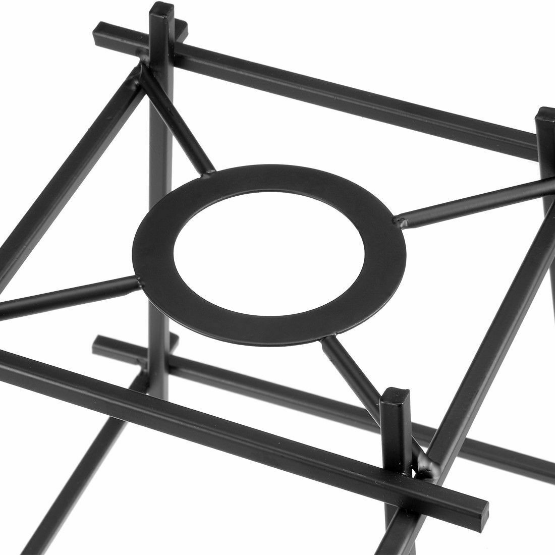 Box Cage Lamp Shade – Black, 20 cm, Easy Fit - photo 3