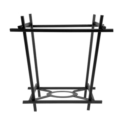 Box Cage Lamp Shade – Black, 20 cm, Easy Fit - Black, Standard, Single