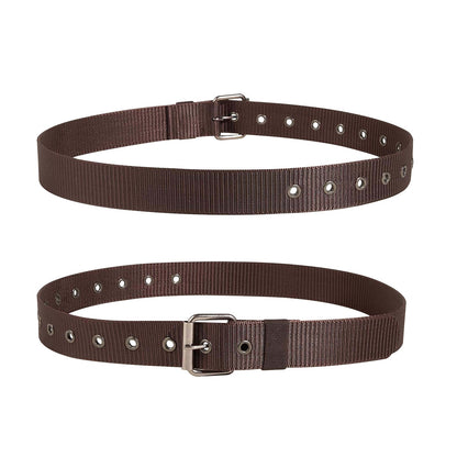 Nylon Pin-Buckle Belts, Pack of 2 – Black, Brown or One of Each - photo 6