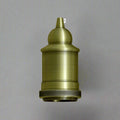 Bubble E27 Lamp Holder – Copper, Green Brass or Rose Gold - Green Brass, Standard, Single