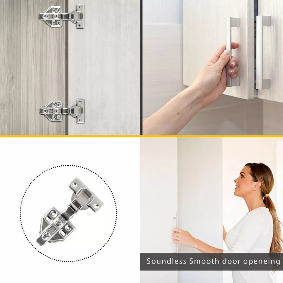 Soft Close Concealed Cabinet Hinge – 35 mm Cup, Full Overlay, 1, 5 or 10 - photo 2