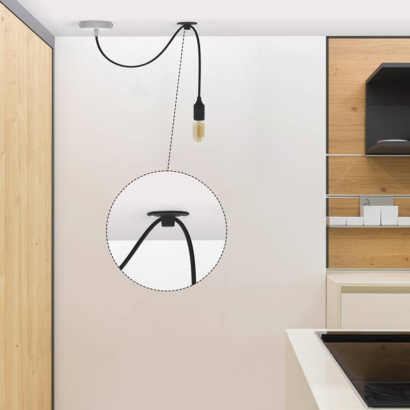 Ceiling Cable Hook for Pendant Lights – 9 Colours - photo 5