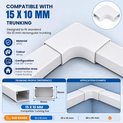Cable Trunking L Connector - photo 2