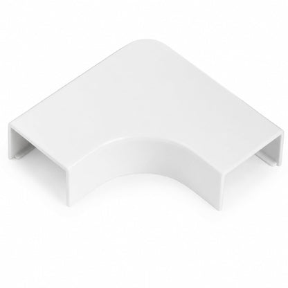 Cable Trunking L Connector - 40 x 25 mm, Pack of 10