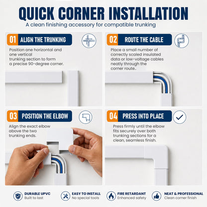 Cable Trunking L Connector - photo 6