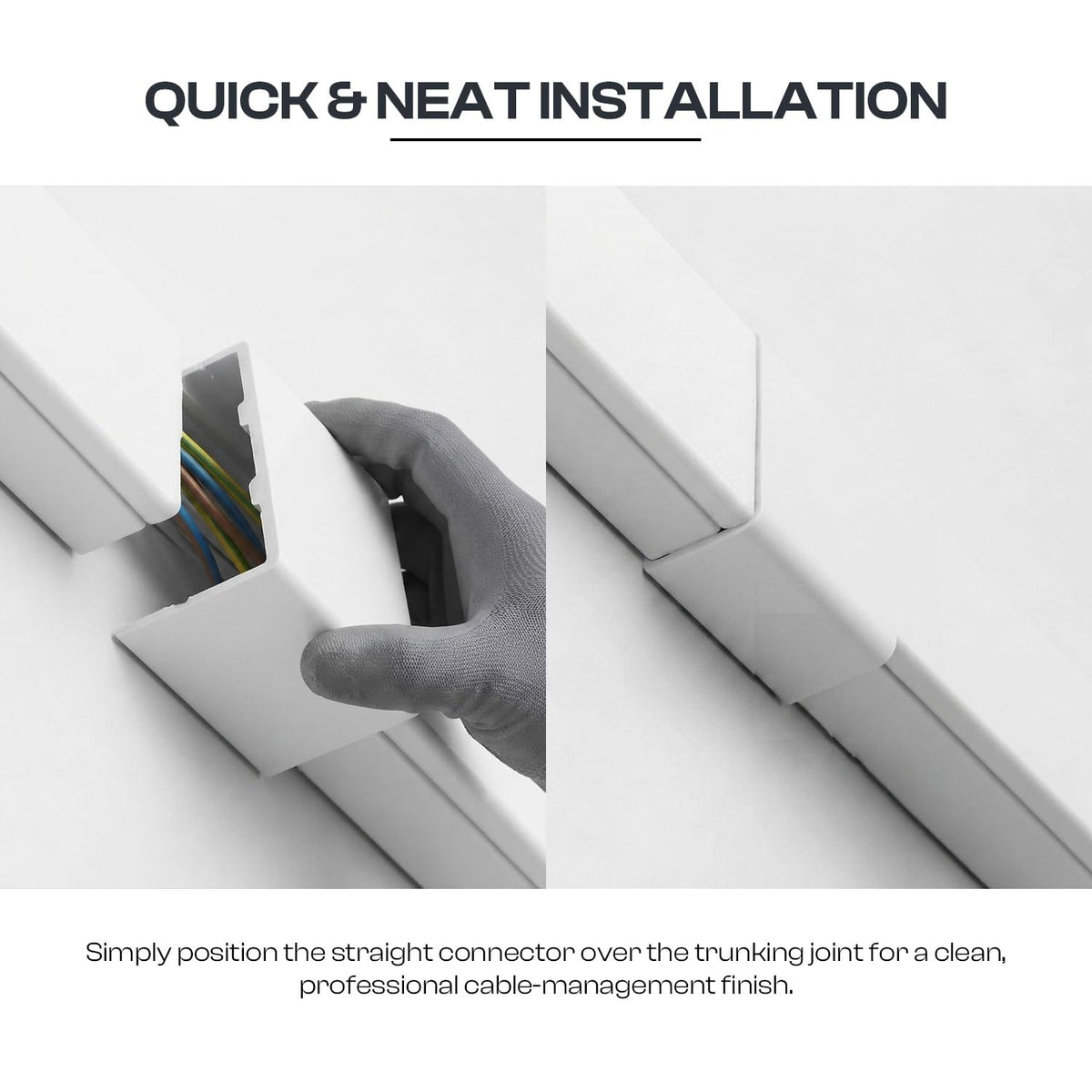 Cable Trunking Straight & T Connector - photo 11
