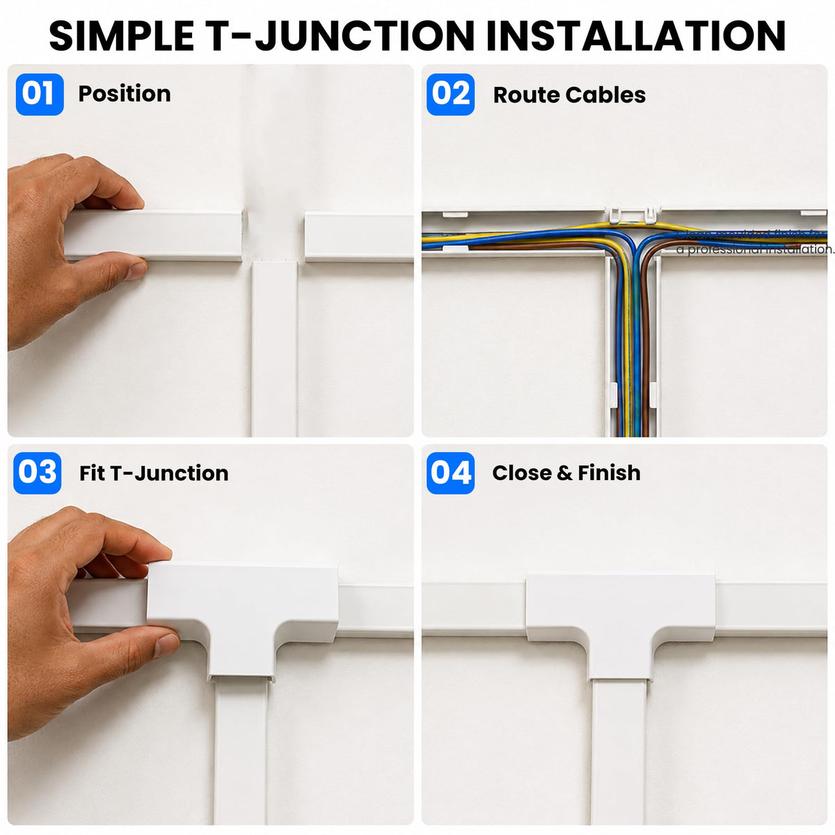 Cable Trunking Straight & T Connector - photo 5