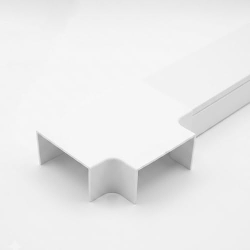 Cable Trunking Straight & T Connector