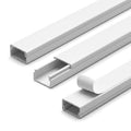 Cable Trunking System with Self Adhesive Cover - 10 x 15mm, Single