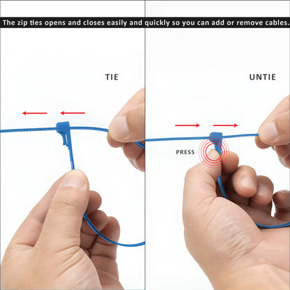 metal cable tie heavy duty | colored zip ties | releasable zip ties
