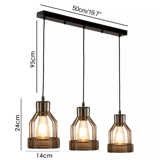 Cage Lamp Shade – Black – Model WCFSBC - photo 2