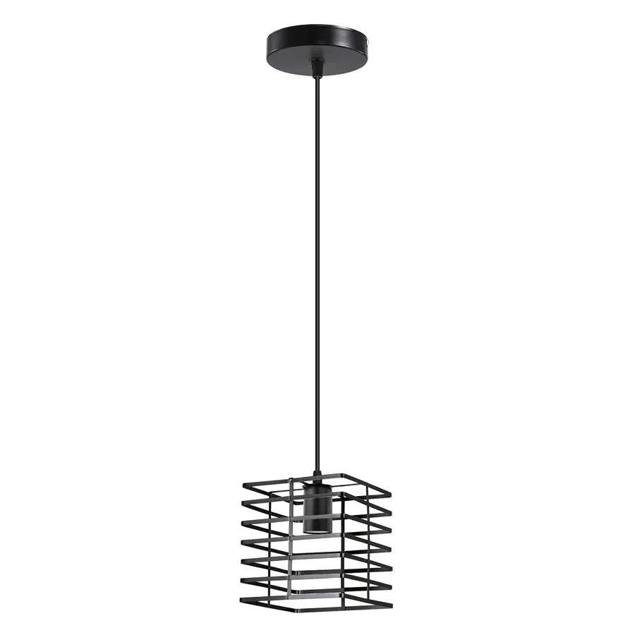 Cage Lamp Shade – Black – Model WCFSBC - WCFS1SE, Black, Single