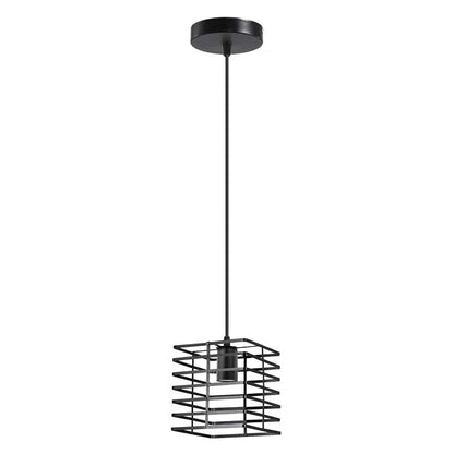 Cage Lamp Shade – Black – Model WCFSBC - WCFS1SE, Black, Single
