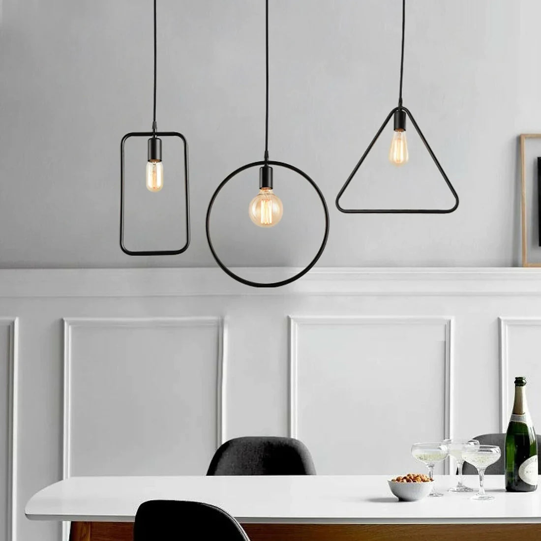 Cage Lamp Shade – Black – Model WCLE - photo 5