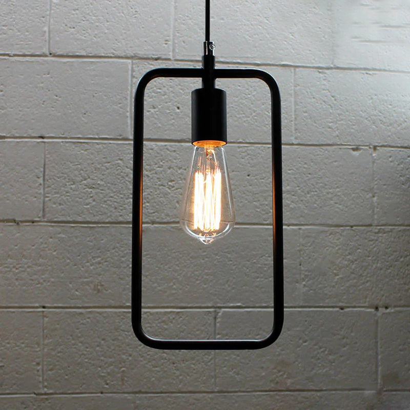 Cage Lamp Shade – Black – Model WCLE