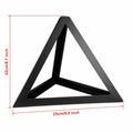 Triangle Cage Lamp Shade – Black, 25 cm