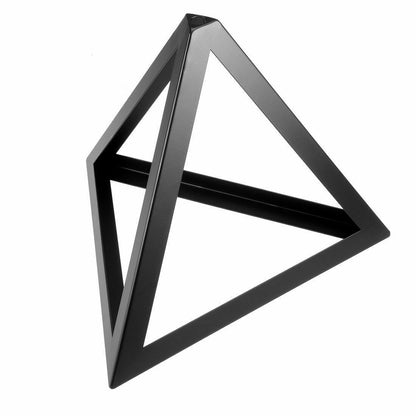 Triangle Cage Lamp Shade – Black, 25 cm - photo 2