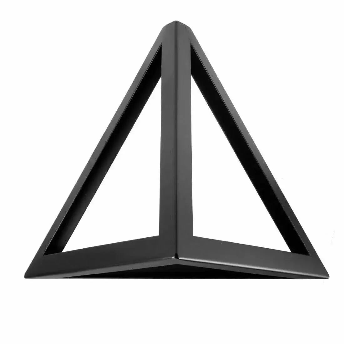 Triangle Cage Lamp Shade – Black, 25 cm - Standard, Black, Single
