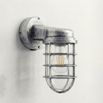 Nautical Cage Wall Light – 7 Colours, E27, Conduit Ready - photo 16