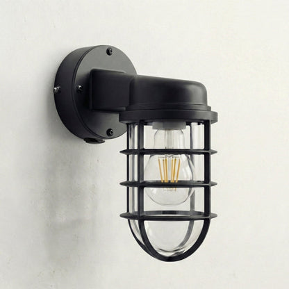 Nautical Cage Wall Light – 7 Colours, E27, Conduit Ready - photo 23