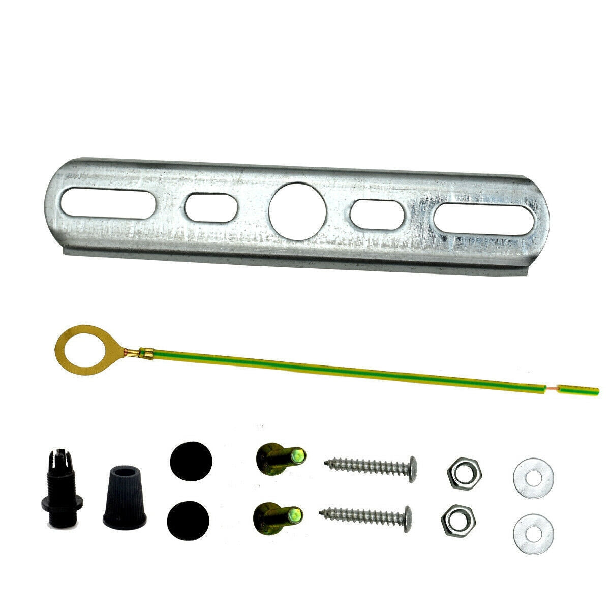 Ceiling Rose Fixing Bracket Kit – Bracket, Screws & Fittings - Standard, Single, 119 mm