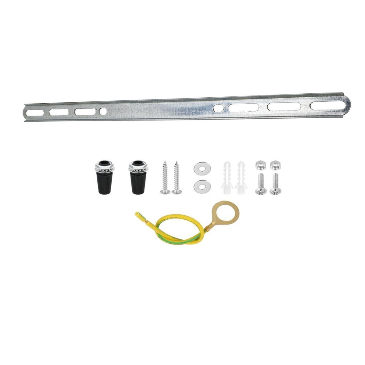 Ceiling Rose Fixing Bracket Kit – Bracket, Screws & Fittings - Standard, Single, 168 mm