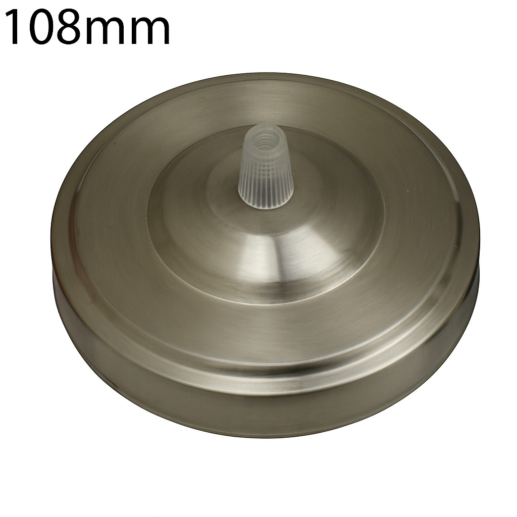 Side Fit Ceiling Roses – 100, 108 & 120 mm, 1 to 7 Outlets, 9 Colours - photo 24