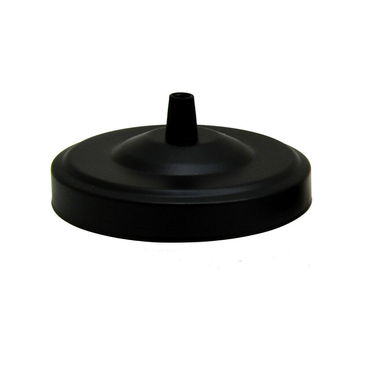 Side Fit Ceiling Roses – 100, 108 & 120 mm, 1 to 7 Outlets, 9 Colours - Black, 108 mm, Single