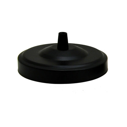 Side Fit Ceiling Roses – 100, 108 & 120 mm, 1 to 7 Outlets, 9 Colours - Black, 108 mm, Single