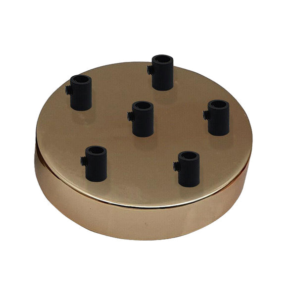 Side Fit Ceiling Roses – 100, 108 & 120 mm, 1 to 7 Outlets, 9 Colours - photo 41