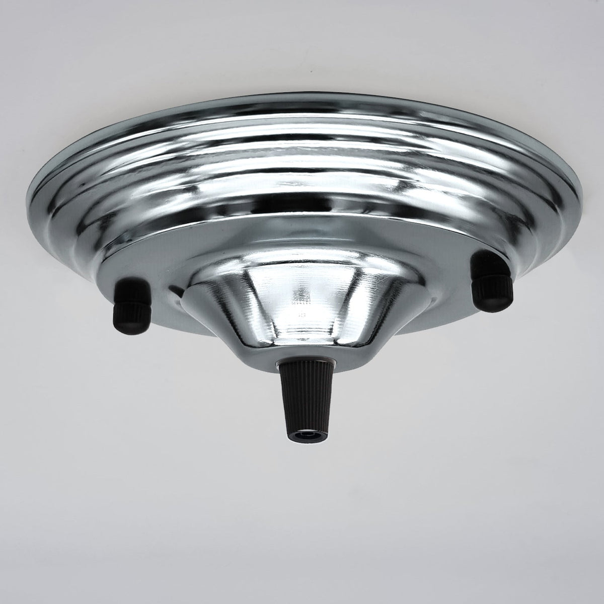 Flat Fit Ceiling Rose 100-200 mm – Hook, Bell & Square Styles - photo 10